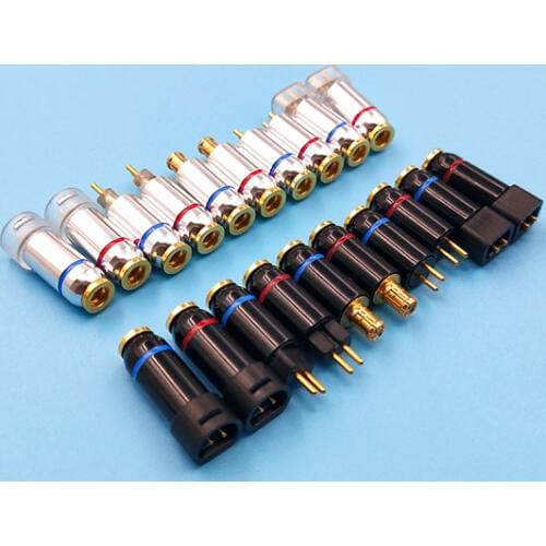 MMCX 0.78 ie80 qdc FitEar JH exk pin adapter mmcx female to 0.78mm/QDC/A2DC/IE80 pin 1pair