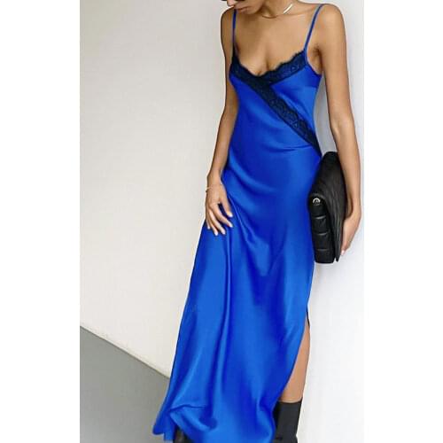 Синие летние платья Navel Orange China At AliExpress