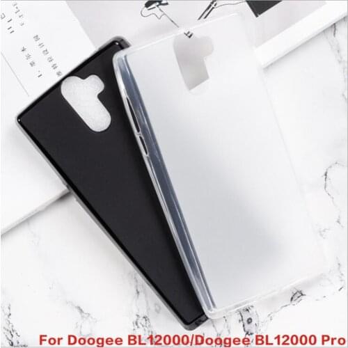 For Doogee BL12000 Case Anti-knock Soft TPU Case For Doogee BL12000 Pro Anti Skid Silicone Protection Back Cover Capa
