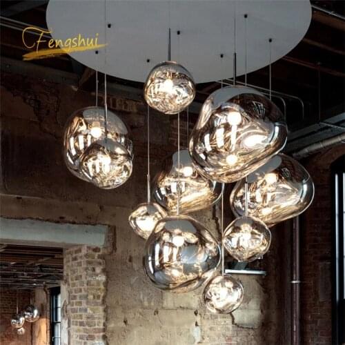 Nordic Design LED Pendant Lights Pendant Lamp Coffee PVC Kitchen Fixtures Villa Duplex Apartment Dining Room Indoor Decor Lustre