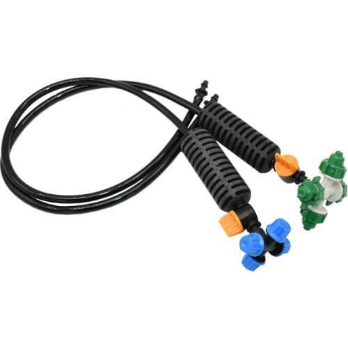 Greenhouse Cross Hanging mist spray nozzle Atomizing Sprinkler nozzle mist water sprayer Irrigation Garden 15set