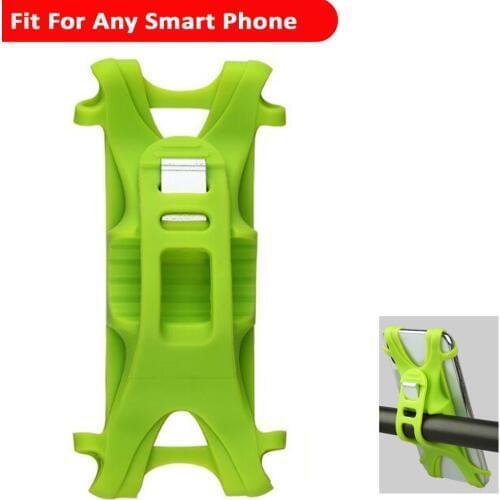 Bicycle Mobile Phole Holder Mount Any Smart Phone Iphone 11 Pro Max XS XR X 8 7 6 5 Samsung Galaxy S20 MTB Silicone GPS Mount