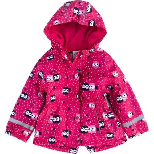 Children/Kids/Toddler/Baby Girls Windproof Water Resistance Jacket with Fleece Lining, Baby Girl Clothes, Baby Coat