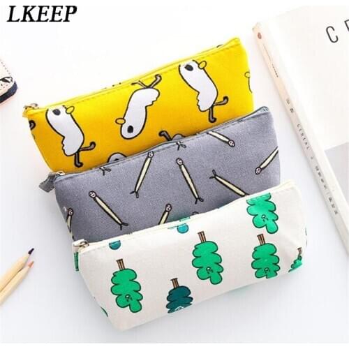 Women Cartoon Key Card Earphone Cosmetic Bag With Zipper Yellow Duck Storage Portable Multifunction Travel Make Up Bag
