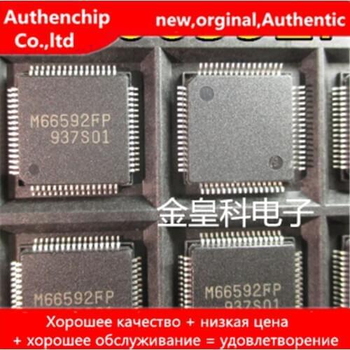 2-10pcs real orginal new M66592FP M66592 TQFP64