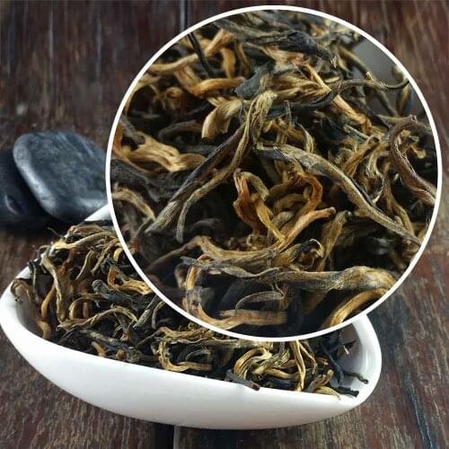 2021 Dian Hong Tea Black Chinese Tea Famous Yunnan Dianhong Natural