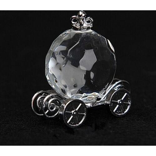 60pcs Wedding Gifts For Guests Crystal Cinderella Pumpkin Coach gift for brithday party Wedding Favors