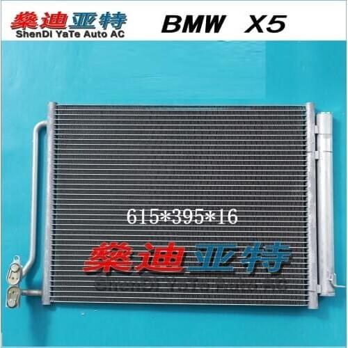 ShenDi YaTe Auto AC Car air conditioner condenser for BMW X5 E53 3.0i .4.4i 4.6is 4.8is OEM#64536914216 2000-2006