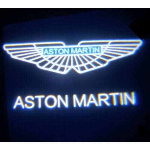 Car LED Door Welcome Waring Light Projector Ghost Shadow Light For ASTON MARTIN DB9 DB11 DBS V8 V12 Vantage 007