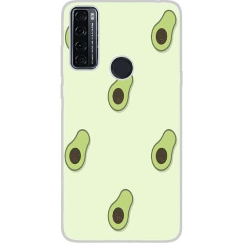 Compatible with TCL-20-SE-4G silicone gel tpu case cover case custom drawing design anti-shock fruits 001 case
