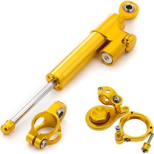 CNC Aluminum Motorcycle Whole set Steering Stabilizer Damper Mounting Bracket For BMW S1000RR 2010-2011 Whole set