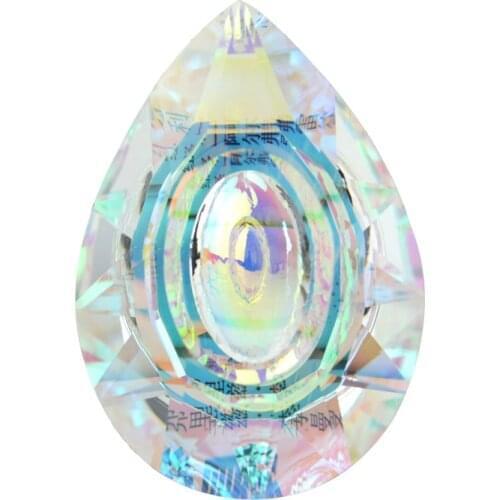Colorful Crystal Longan Ab Color Crystal Pendant Glass Pentaprism Crystal Lamp Wedding Pendant Windows Decoration Diy Home 2021