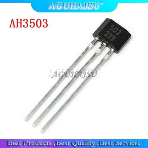 10pcs AH3503 3503 TO-92UA TO-92 UGN3503UA UGN3503 Casing Hall Effect Sensor Hall Sensor Motor