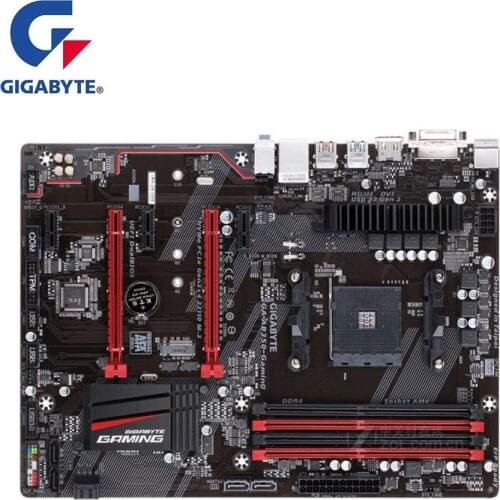 For Gigabyte GA-AB350-Gaming AB350-Gaming Motherboard socket AM4 DDR4 B350 Used Desktop Mainboard USB SATA PCI-E X16 3.0