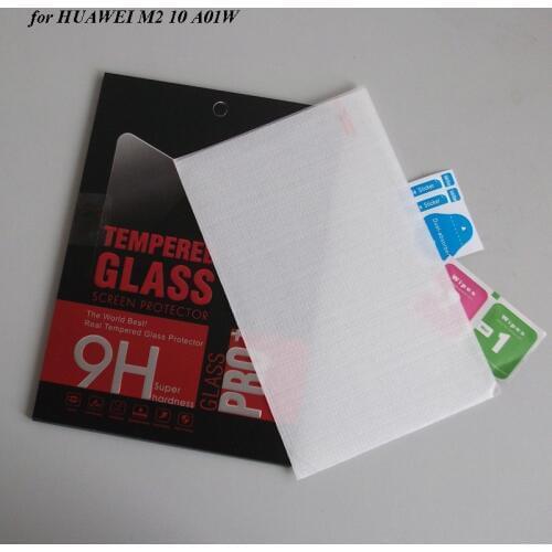 HD Premium Tempered Glass Screen Protector For HUAWEI M2 10 A01W Glass Film 50PCS/Lot By DHL