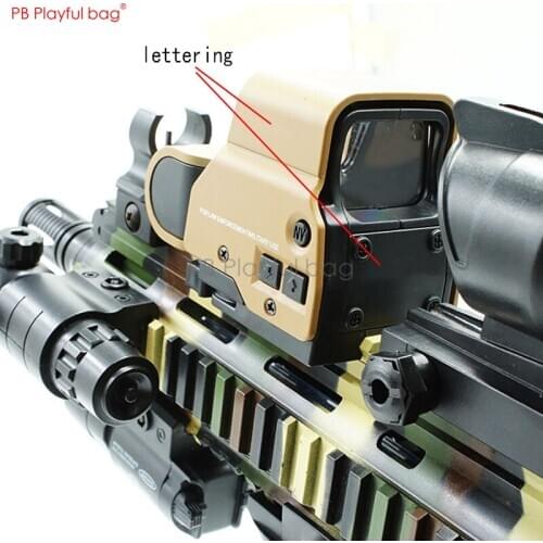 PB Playful bag Outdoor CS sport 558 red dot holograph sight for Gel ball toy tactical cs game accessory