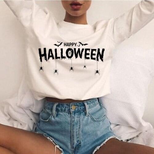 Bat Happy Halloween This sweatshirt unisex grunge women graphic tumblr funny Fashion Jumper pure cotton pullovers top Outfits