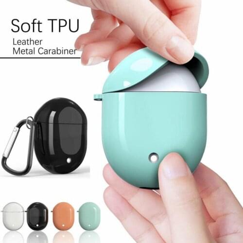 Solid Color Protective Case For Google Pixel Buds 2 Soft Silicone Cover For Google Pixel Buds 2 Earbuds Headphone Charging Box