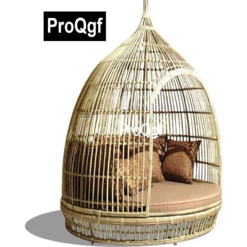 Ngryise 1 set minshuku holiday 180cm round rattan bed