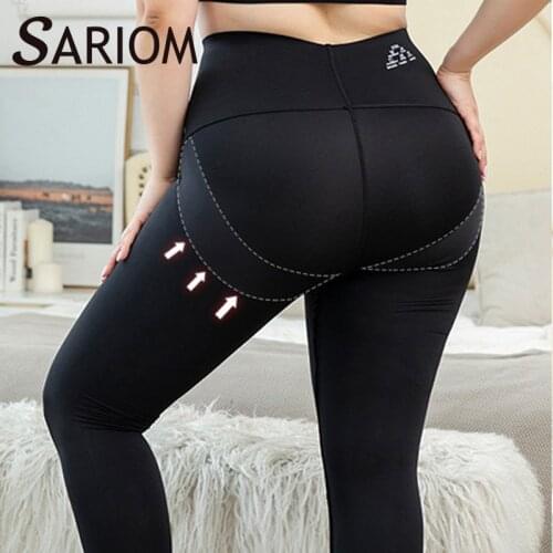 Plus Size Body Shaper Corset Seamless Scrunch Leggings Anti Cellulite Push Up Workout Tights Women Legins Sportleggings Vrouwen