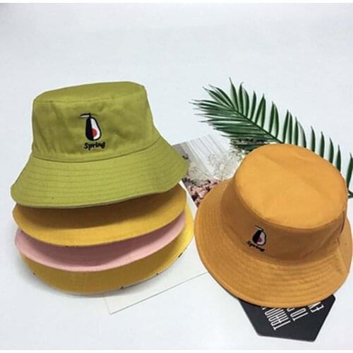 Hat Men Sun Hats Korea Unisex Summer Collapsible Bucket Solid Color Hip Hop Wide Side Beach Dome Sunscreen Fisherman Cap H26