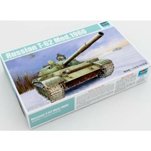 Trumpeter 01546 1/35 Russian T-62 Mod.1960 assembly model