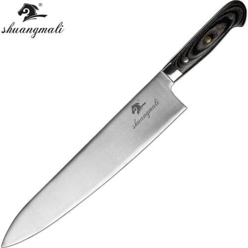 High Quality Restaurant Gyuto Knive German 1.4116 Steel Home Kitchen Utility Slicing Cooking Sharp Knifes With Enboy wood handle