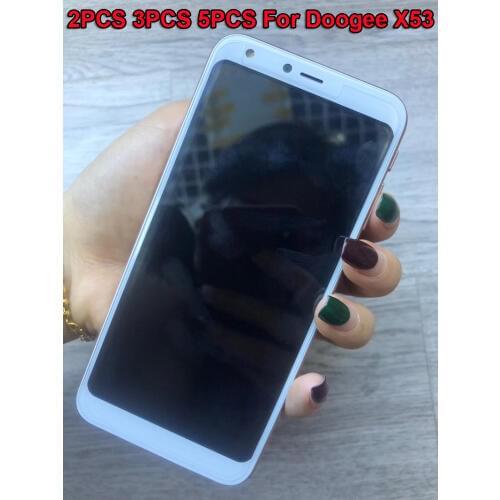 Tempered Glass for Doogee X53 Case Glass 2.5D Explosion-proof Front Film Screen Protector for Doogee X53 X 53 Glass Protection