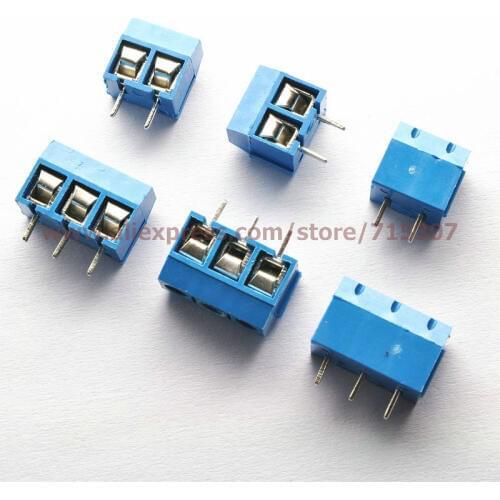 PHISCALE 20pcs PCB Terminal Blocks 5.08mm 4pin 300V 10A