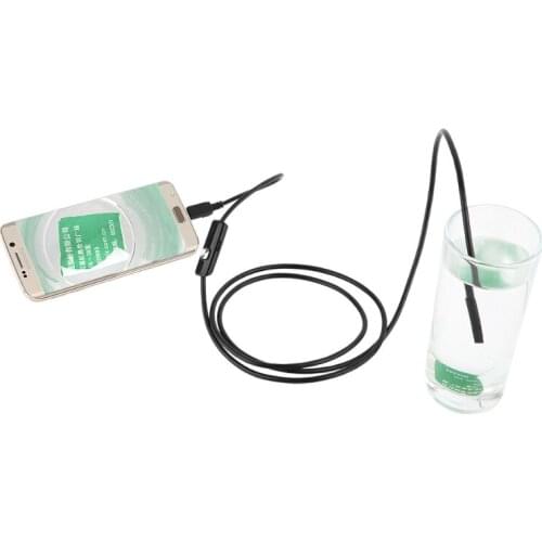 7mm HD Android Phone Computer USB Endoscope Waterproof Industrial Pipeline Auto Repair Flexible Cord Endoscope