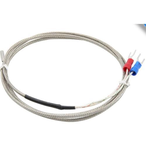 Free Ship 20PCS 3D Printer Accessories k Type Thermocouple Temperature Sensor K Type Thermocouple 3*15*1000 THERMO-COUPLE WIRE