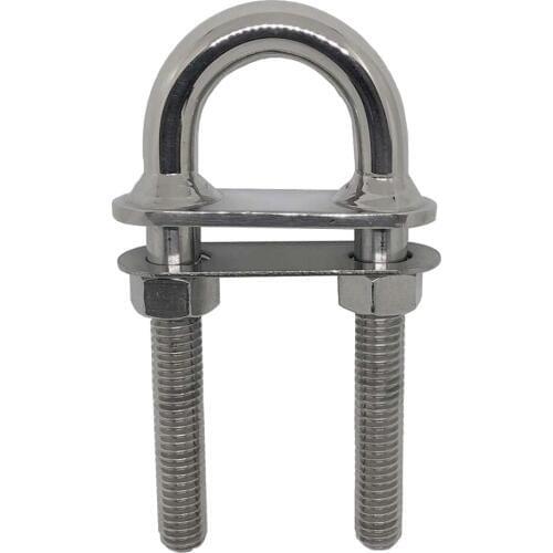 New Quality 126×25×61mm Long Tangent U-Bolt Stainless Steel for Marine Boat