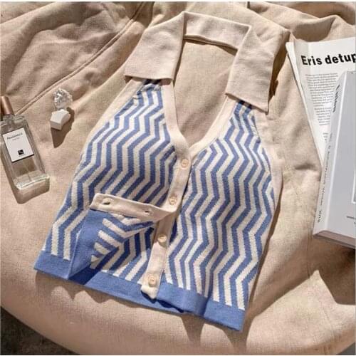 2021 hot sale girls knitted t-shirt summer backless cotton fashion girls top 3-8t B371