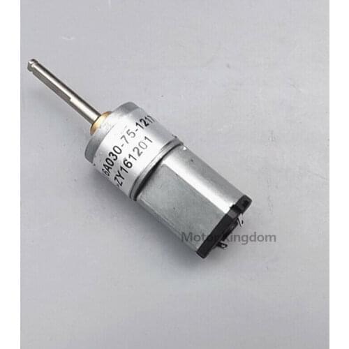 Small Mini 16mm Gear Motor DC 6V-12V 80-160RPM Slow Speed Large Torque Long Shaft Engine