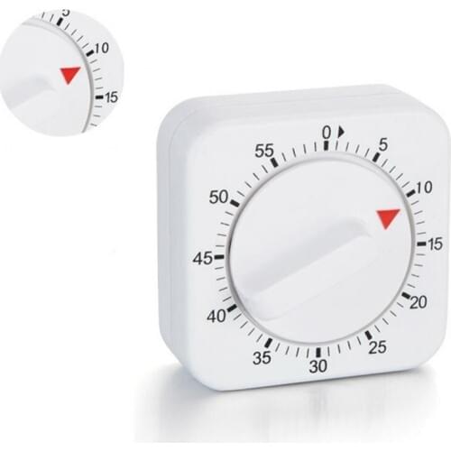 Mini Innovative Portable Kitchen Timers 1Hr/60Min Kitchen Timer Count Up Down Egg Cooking Mechanical Cooking Timer