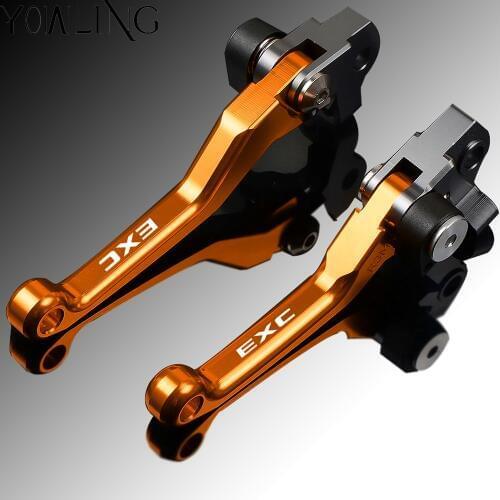 Motorbike Handbrake Dirt Bike Brake Clutch Lever For 125 200 EXC 2009-2013, 250 300 500 EXC 2014-2018, 400 530 EXC 2009-2011