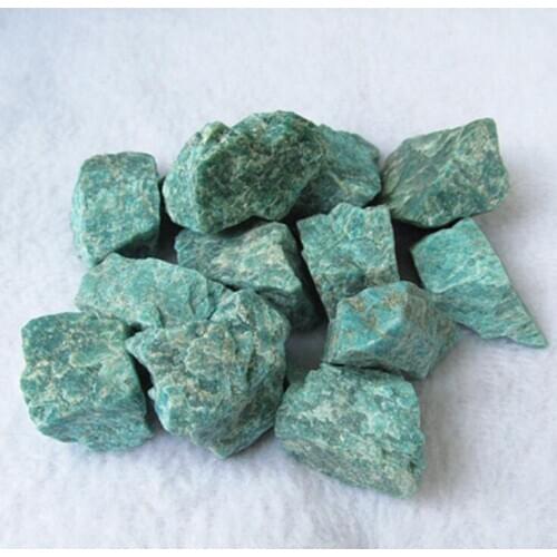 Natural amazonite nunatak ore woolen cloth crystal stone free shipping