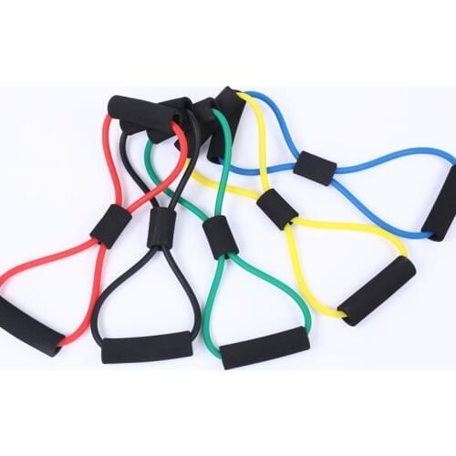 2017 new sports fitness equipment sports stretch pull rope expansion portable pilates fitness equipment yoga rally rope crossfit