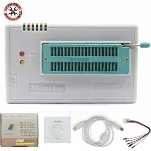 XGecu Pro TL866II Plus Original USB Universal Programmer EEPROM FLASH with Adapters High Speed Programmer Free Shipping