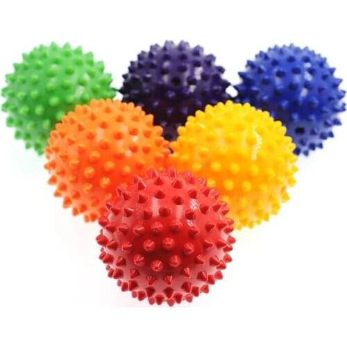PVC Massage Balls Roller Yoga Fitness Balls Muscle Relax Fascia Trigger Point Hand Foot Relax stab Massage Ball Spine
