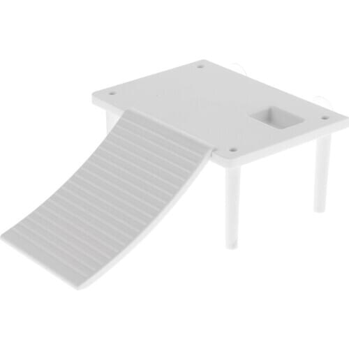 Reptile Turtle Basking Platform Floating Island Climbing Ramp