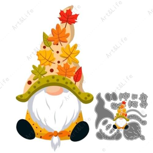 Christmas And Maple leafs Hot New Metal Cutting Dies Stencils for Making Scrapbooking Album Paper Cards Embossing Santa Cut Die