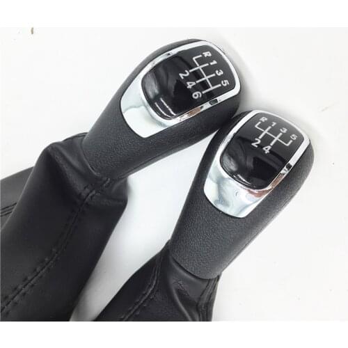 For Skoda Octavia II (09-12) / Superb II (08-12) / Yeti (09-12) Car Styling Lever Gear Shift Knob Gaiter Boot Cover Case Collar