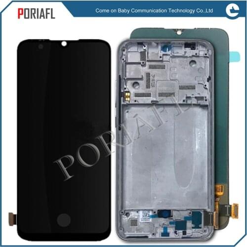 For mi A3 CC9E LCD Display + Touch Screen Digitizer Assembly Replacement Parts For Xiao mi CC9E LCD with frame