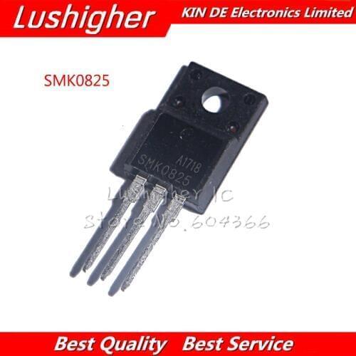 10pcs SMK0825 TO-220F SMK0825F TO220F 250V 8A