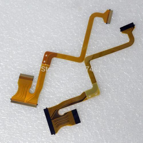 2*PCS LCD screen rodate shaft flex cable for JVC GZ-MS95 MS120 MS123 MS130, HM200 GZ-MS95SE HD320 Video Camera