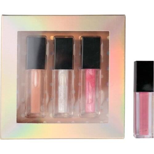 20 Colors Lip Gloss Wholesale Private Label Bulk Nutritious Lipgloss Kit Glitter Lip Gloss Custom