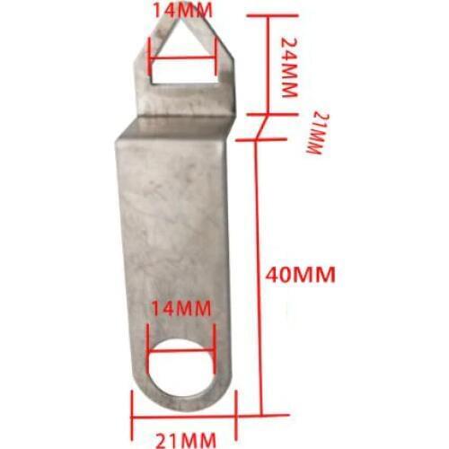 5PCS Hot Clock Hook Quartz Clock Movement Mechanism Metal Hanger