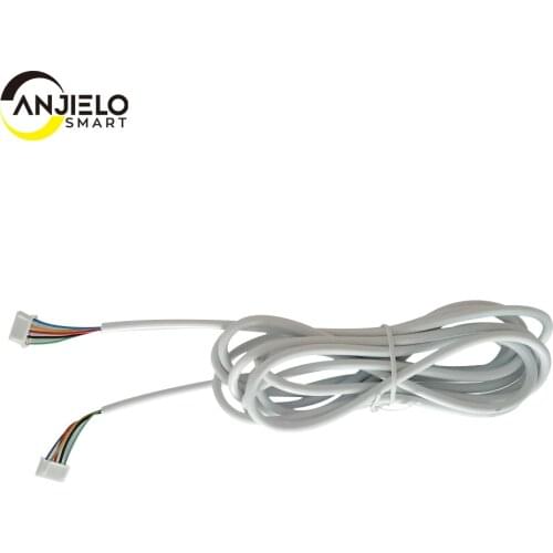 5-Core Copper 5 Meter Round Flexible Copper Cable For Video Door Phone Intercom System