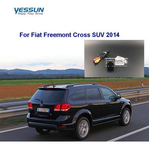 Car accessories Night Vision Car Rear View Reverse Backup Camera For Fiat Freemont Cross SUV 2009 2010 2011 2012 2013 2014~2017
